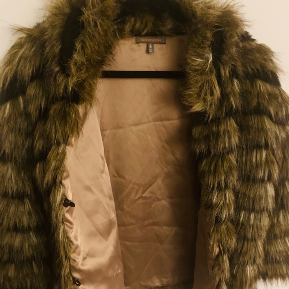 Heartloom faux fur jacket - Picture 2 of 3